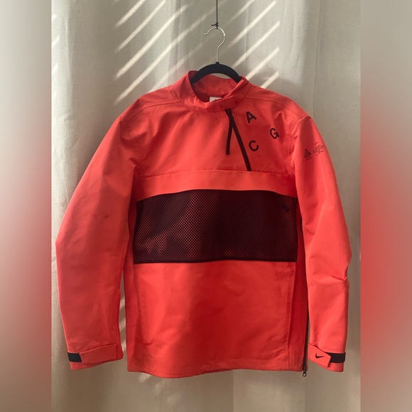 ジャケット・アウター Nike ACG Nylon shell jacket pullover 90s Men's Vintage Nike ACG Multicolor Half-Zip Pullover Jacket L